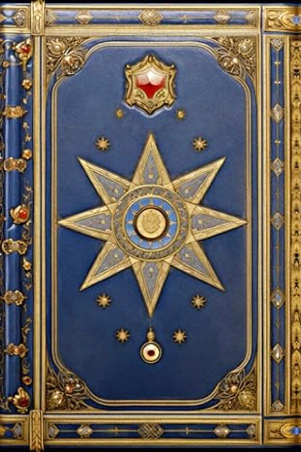 Alchemical Journal Gold and Gorm Grimoire cover