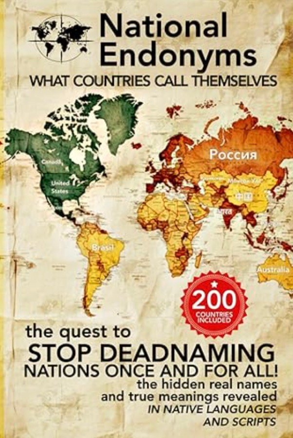 National Endonyms cover